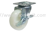 Nylon Castor (With Brake) Furniture Rollers & Castors