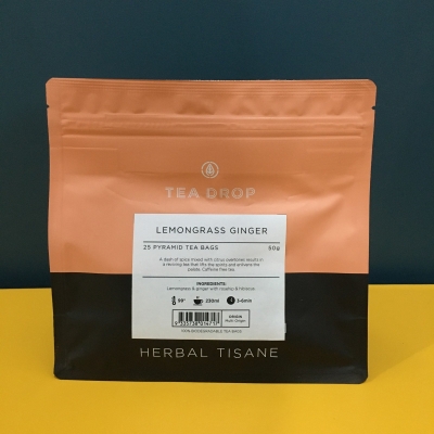 TEA DROP Lemongrass Ginger (50gm*25sachet/pkt)