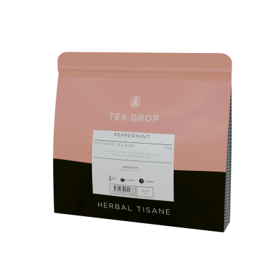 TEA DROP Peppermint (40gm*25sachet/pkt)