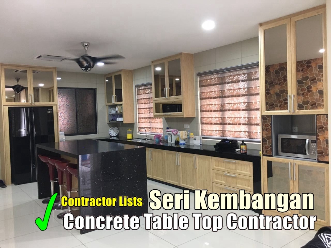 Concrete Table Top Contractor Lists Seri Kembangan Concrete Table Top Merchant Lists