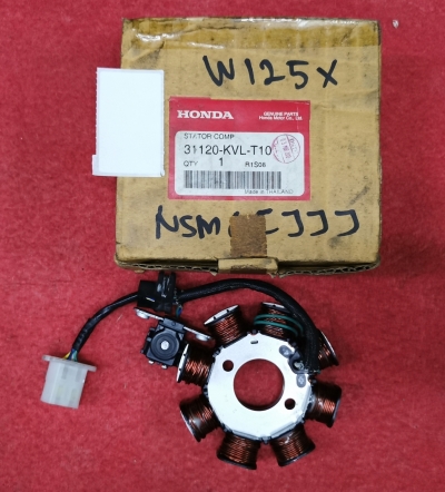 WAVE 125 X (KICK STARTER) MAGNETO COIL (STATOR ASSY) 31120-KVL-T10(LLEEE) 