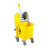 360' Single Wringer Bucket Mop (Down Press) Cleaning Mopping Bucket 