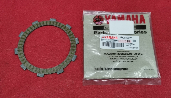 Y15ZR /R15V3 CLUTCH PAD PLATE, FRICTION 100%ORIGINAL 2ND-E6321-00 (LJIE) 