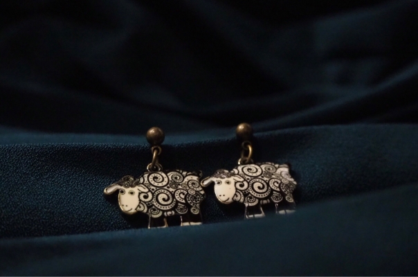 Sheep Earrings