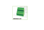 DEGSON DG636A-6.35 PCB UNIVERSAL SCREW TERMINAL BLOCK PCB Universal Screw Terminal Block Terminal Blocks Degson