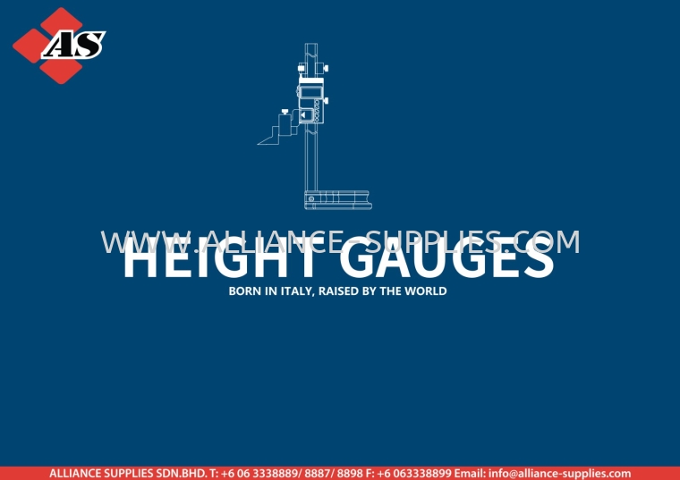 DASQUA Height Gauges 12.01.4 DASQUA Height Gauges 12.01 DASQUA Measuring Tools 12.MEASURING INSTRUMENTS