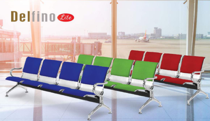 DELFINO PUBLIC WAITING CHAIR