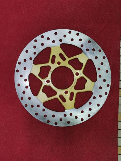 Y15ZR FRONT DISC BRAKE PLATE NORMAL 245MM (FOR RIM LC135 CONVERT) GOLD RDB02*G(ATAAEE) 