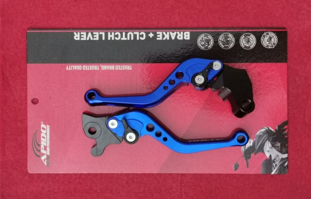 LEVER SET CNC ACCESSORIES FZ150I/R15V3/MT15 APIDO BLUE BLFZ150BL(LHAGIE) 