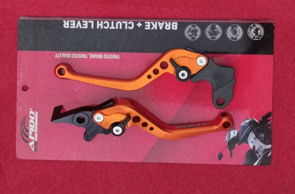 LEVER SET CNC ACCESSORIES LC135V1-V6/Y15ZR APIDO ORANGE BLLC135CO(LHMEEE) 