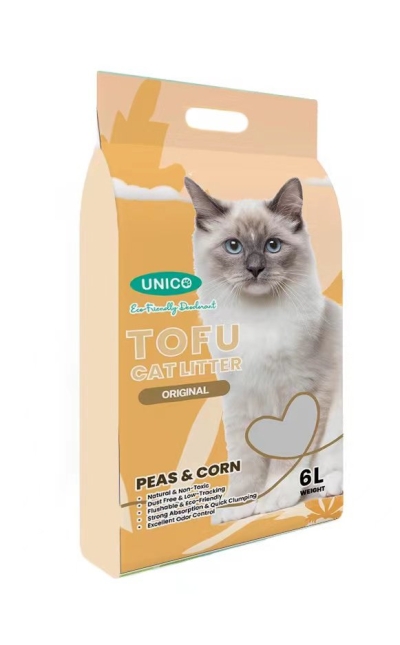 60368 Unico Tofu 6L Cat Litter - Original