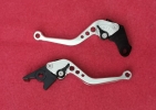 LEVER SET CNC ACCESSORIES ADJUSTABLE NORMAL SILVER HONDA CBR250 /CBR500X/F/R 2014 AC0777 (SSNMAI)  LEVER SET CNC ACCESSORIES LEVER & PADAL SPARE PART