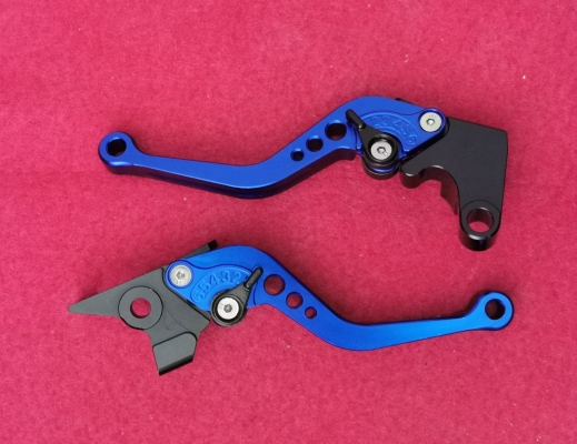 LEVER SET CNC ACCESSORIES ADJUSTABLE NORMAL BLUE YAMAHA XJ6/MT07/MT09 Y688/F16 AC0724(SSNMAI) 