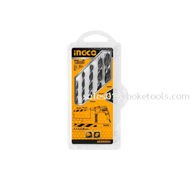 INGCO AKDB5055 5PCS Wood Drill Bits Set