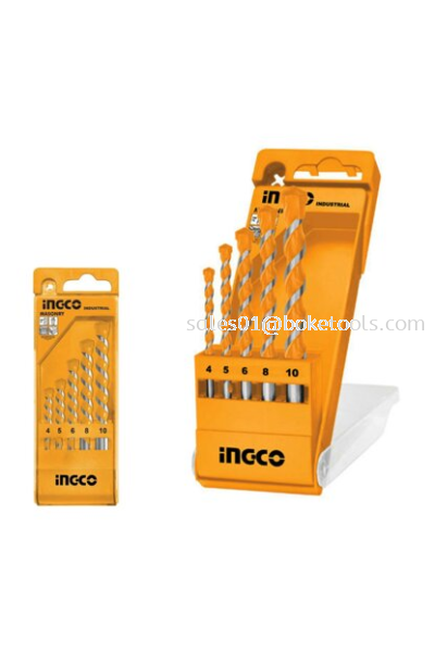 INGCO AKD3051 5PCS Masonry Drill Bit Set