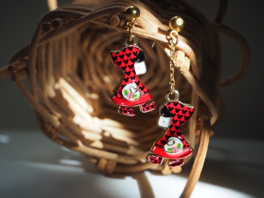 Little Red Riding Hood Earrings