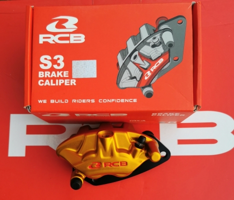 RB BRAKE CALIPER S3 SERIES LC4S/EGOS GOLD 01BC029G(MKLGEIE)