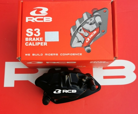 RB BRAKE CALIPER S3 SERIES LC4S/EGOS BLACK 01BC029B(MKLGEIE) 