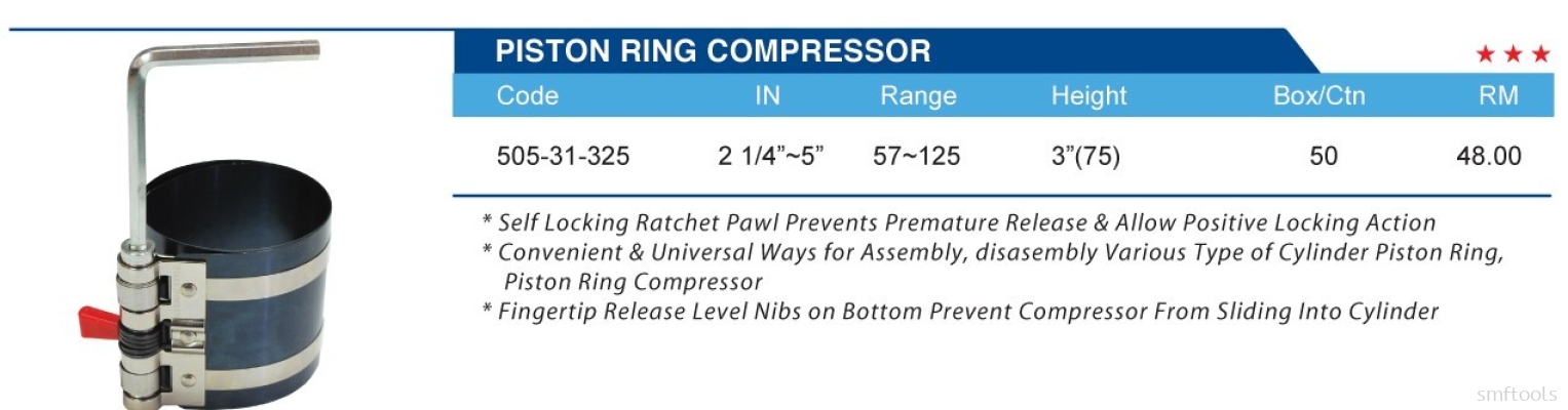 PISTON RING COMPRESSOR