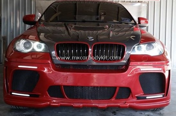 BMW X6 E71 2010 HAMANN TYCOON EVO STYLE DESIGN WIDE BODY FULL SET BODYKIT + SPOILER