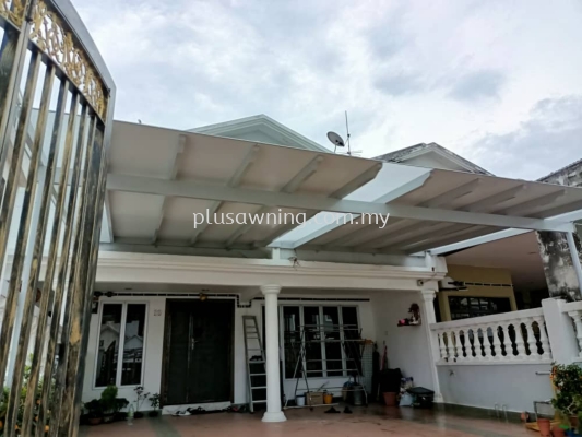 Alumbond Composite Panel with Mixed Polycarbonate @Jalan TK 5/22, Taman Kinrara Puchong, Selangor