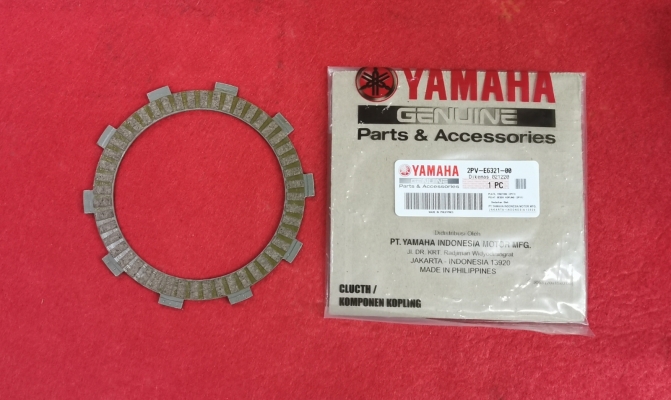 Y15ZR CLUTCH PAD PLATE, FRICTION 100 %ORIGINAL 2PV-E6321-00 LAIE