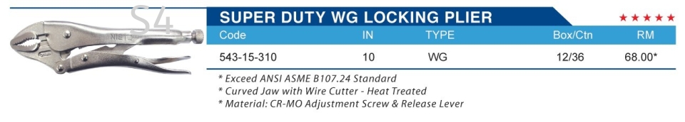 SUPER DUTY WG LOCKING PLIER