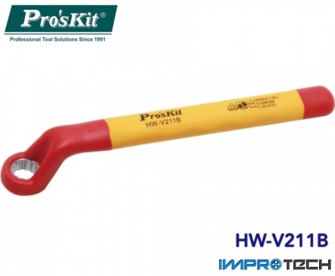 PRO'SKIT [HW-V211B] VDE 1000V Insulated Single Box End Wrench 11mm