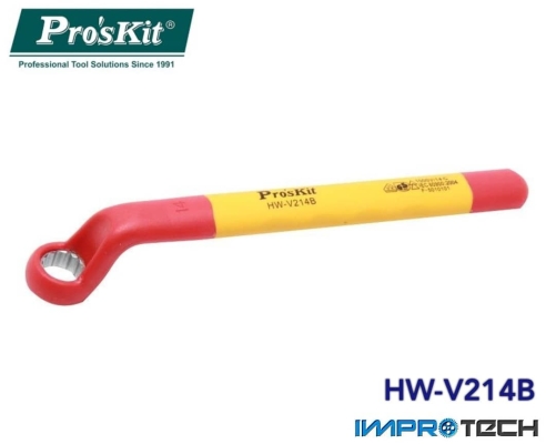 PRO'SKIT [HW-V214B] VDE 1000V Insulated Single Box End Wrench 14mm