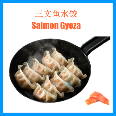 Salmon Gyoza (Dumpling) 