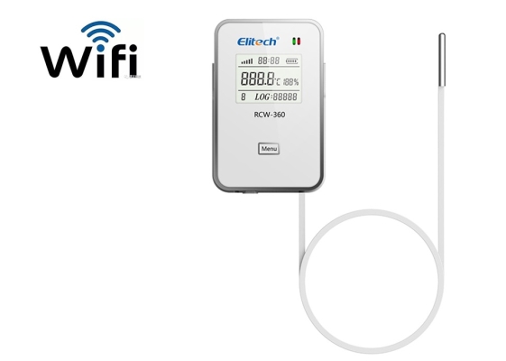  Elitech RCW-360THE (WiFi) Humidity and Temperature Data Logger Monitoring Systems