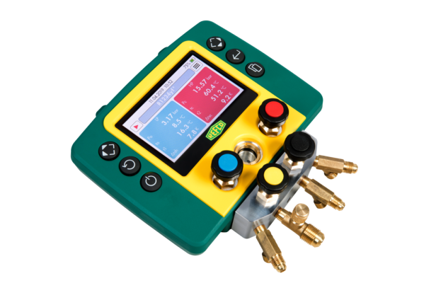 REFCO REFMATE 4 Four Way Digital Manifold w/o Charging & Vacuum Hose