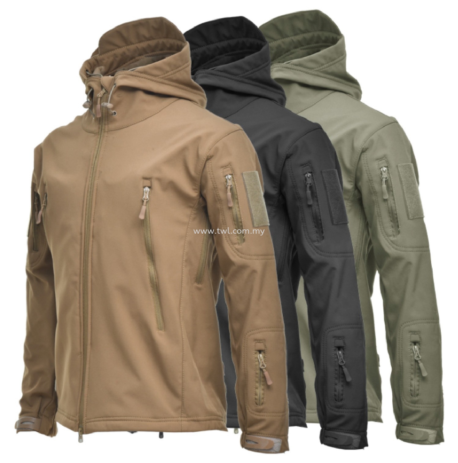 JK009 Windbreaker Multifunctional Zipper Jacket