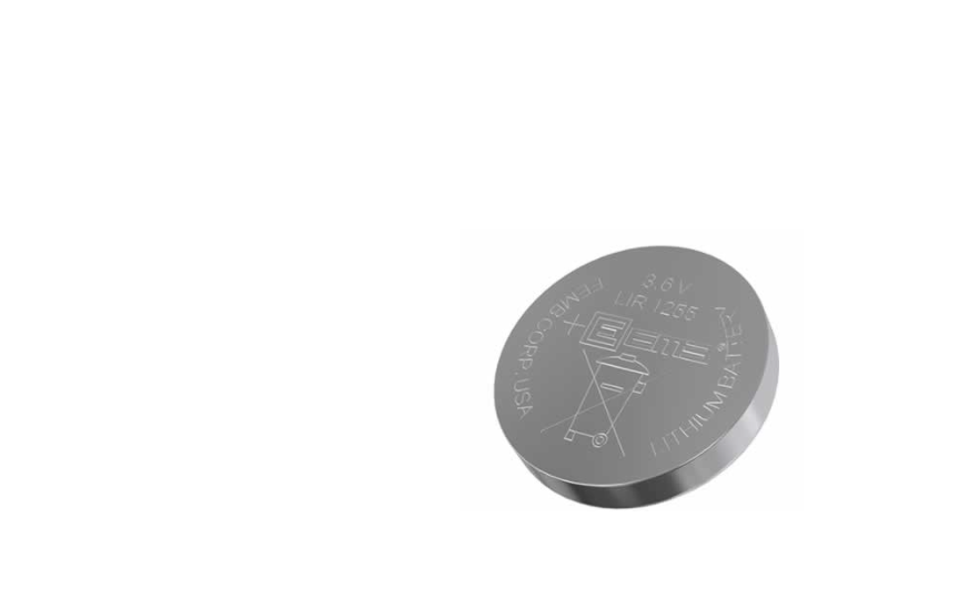 EEMB LIR1255 Bluetooth Headset Battery