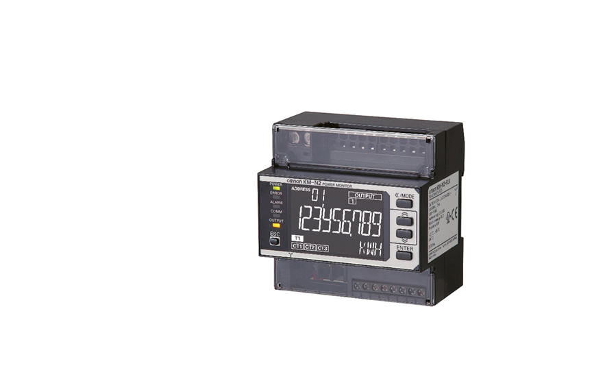 omron km-n2-flk global power monitor for mounting inside control panels