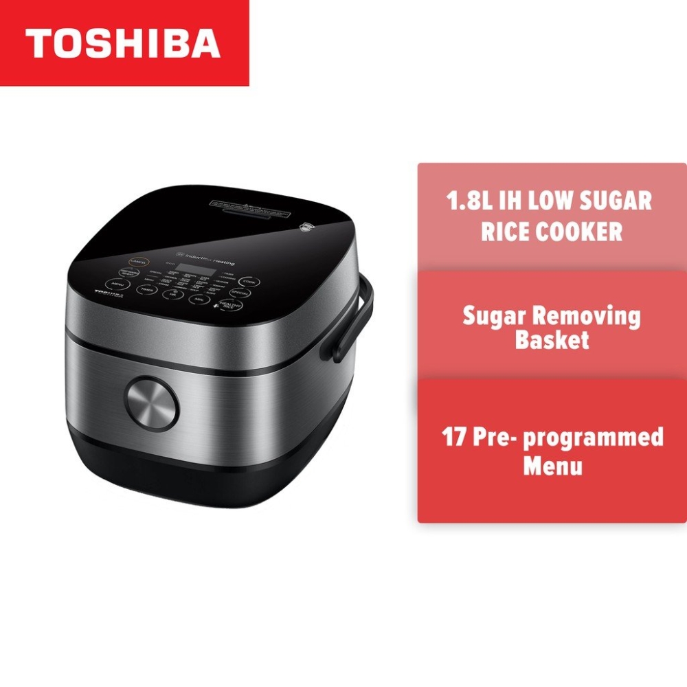 TOSHIBA RICE COOKER 1.0L INDUCTION HEATING