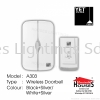 DOOR BELL A303 WHITE WIRELESS Door Bell/Door Chime