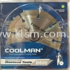 COOLMAN D500 4" DIAMOND WHEEL BLADE COOLMAN BLADE Hardware