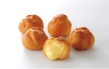 Hokkaido Mini Cream Puff (12pcs = 105g/pkt) (Available Flavors Vanilla, Chocolate, Matcha Green Tea, Strawberry) Dessert Products 