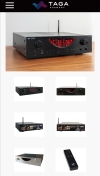 TAGA Hybrid stereo amplifier TAGA Hybrid amplifier TAGA Speaker