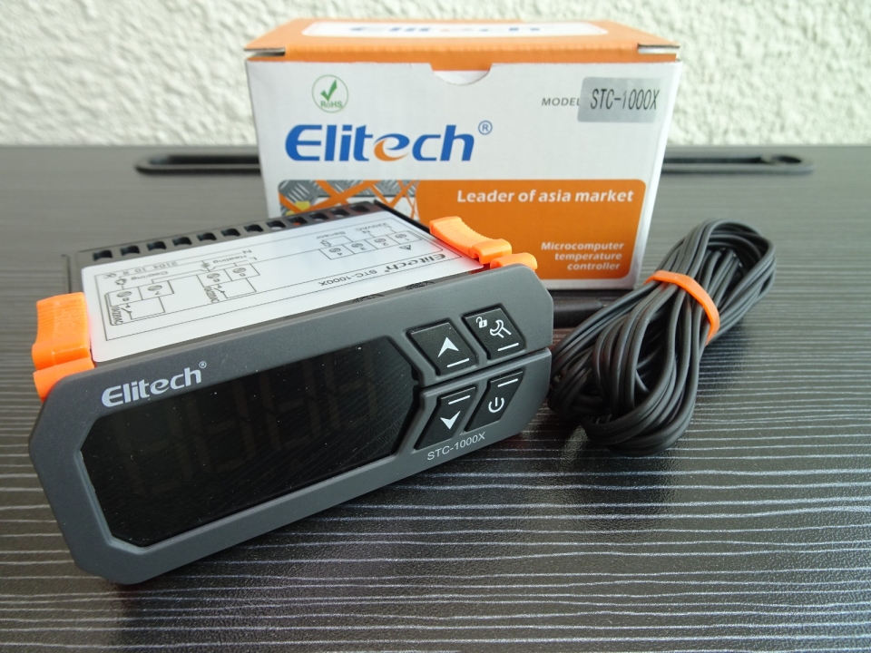 ELITECH DIGITAL TEMPERATURE CONTROLLER (COOL AND HEAT) STC-1000X