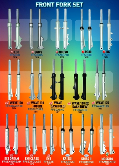 FRONT FORK PARTS CATALOG 