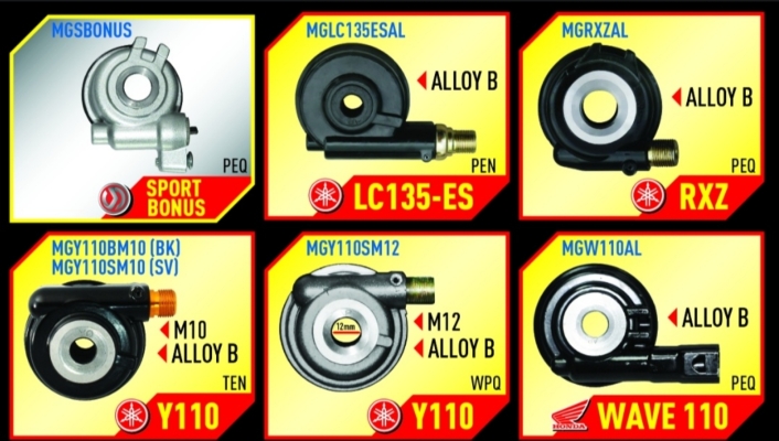 SPEEDOMETER GEAR AFTER MARKET PARTS CATALOG 