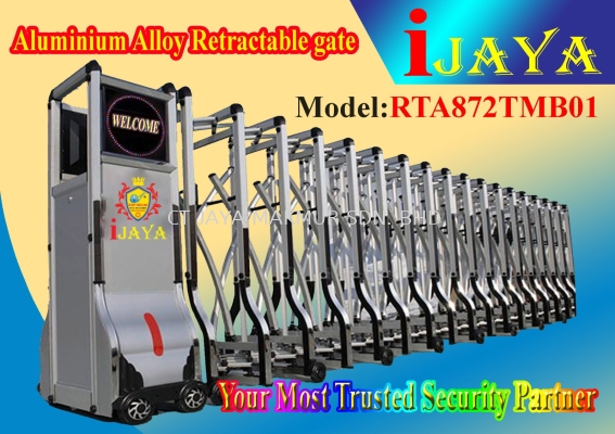 iJAYA RTA872TMB01 Aluminium Alloy Retractable Gate