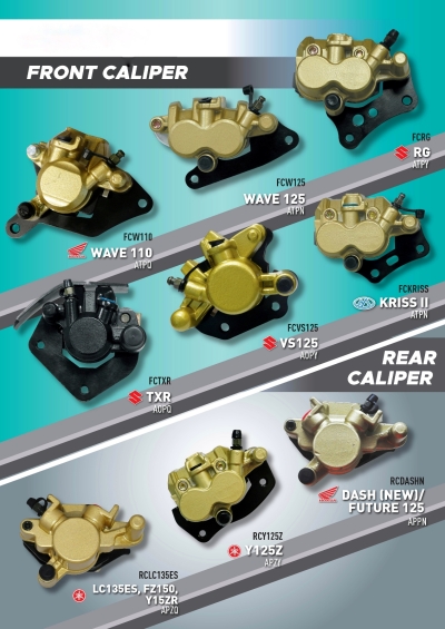 BRAKE CALIPER PARTS CATALOG 