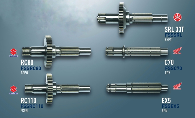 SPROCKET SHAFT PARTS CATALOG 