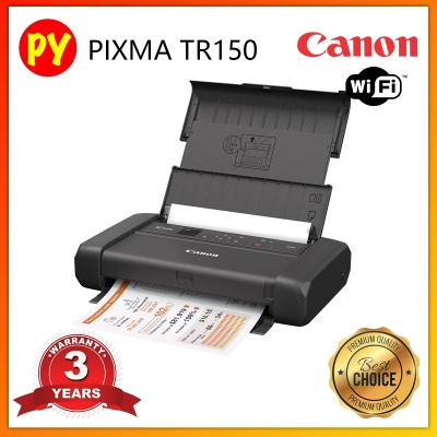 Canon PIXMA TR150 Portable / Mobile Wireless Single Function Inkjet Printer TR 150 ( with battery) replacement for ip110