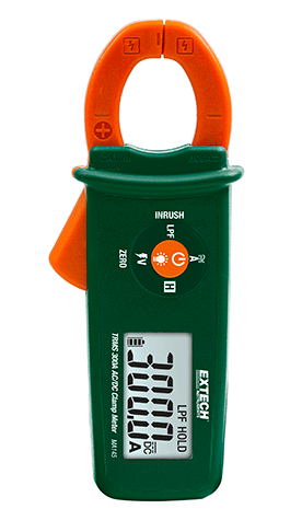 extech ma145 : true rms 300a ac/dc clamp meter