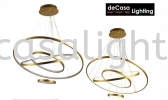 1 SET OF 4 RINGS 200/400/600/800MM Ring Type Pendant Light PENDANT LIGHT