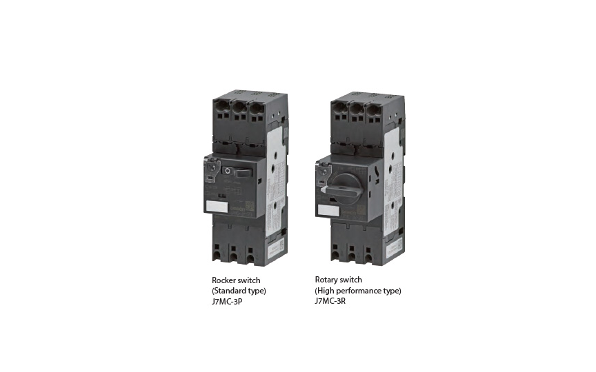 omron j7mc series mpcb system, protection from overload, phase failure and short circuit